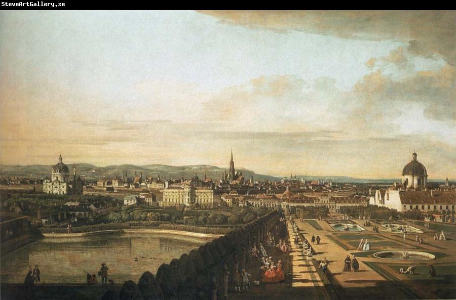 Bernardo Bellotto Vienna,Seen from the Belvedere Palace